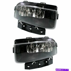 ペアフォグライトランプセットの2つのフロントランプセットChevy 25942592、25942593Pair Fog Lights Lamps Set of 2 Front Left-and-Righ