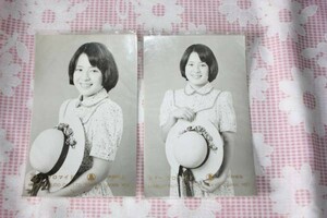 マルベル堂　東海林典子　ブロマイド写真　２枚セット