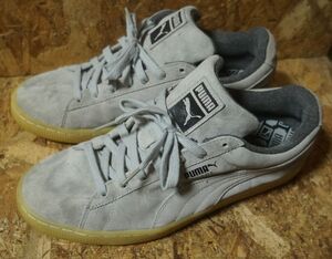 PUMA 本革 SUEDE CLASSIC ELEMENTAL US10 グレー 361373 02 プーマ　スエード　エレメンタル