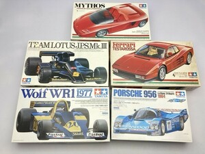 タミヤ 1/24 ポルシェ956 ケンウッドカラー 1984 ルマン ディスプレイモデル 24314 など まとめて ※まとめて取引・同梱不可 [50-2160]