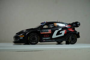 1/43 エバンス モンテ 3位 spark TOYOTA GR Yaris Rally1 HYBRID #33 Evans 2024 WRC Monte 3rd トヨタ ヤリス GAZOO ガズー WRT ラリー1