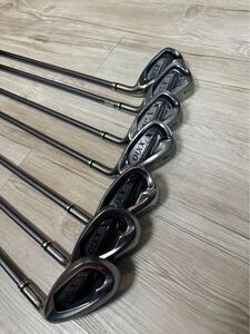 ゴルフクラブ アイアンセット ゼクシオ7 XXIO / 7本セット (6-9 PW、AW、SW) / フレックスSR