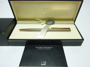 ダンヒル　dunhill　ジェムライン　ボールペン　WR290　ガンメタリック＆ゴールド　極美品！！