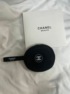 Chanel ノベルティポーチミニポーチ小銭入れブラック 箱付き