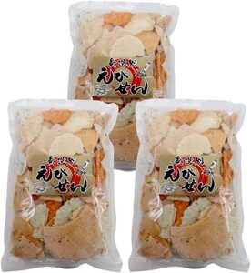 無選別 えびせん ミックス海鮮せんべい 510g (170g×3袋) 訳あり 家飲み おつまみ 手土産 煎餅 開封日記入シール付