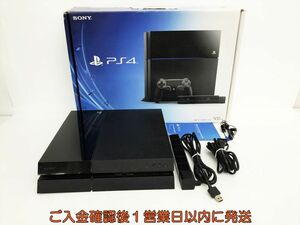 【1円】PS4 本体 セット 500GB ブラック SONY PlayStation4 CUH-1000A 初期化/動作確認済 プレステ4 FW11.52 K07-954sy/G4