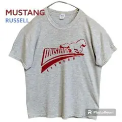 ラッセル  RUSSELL  MUSTANG マスタング 古着 Tシャツ M