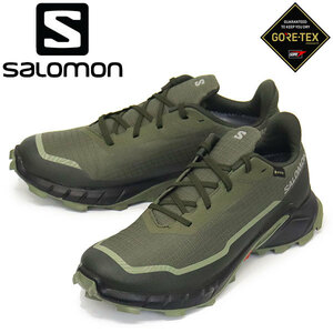 Salomon (サロモン) L47310300 ALPHACROSS 5 GORE-TEX アルファクロス 5 ランニングシューズ Olive Night x Black x Deep Lichen Green SL0