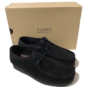 Clarks WALLABEE 26773 Size:24.5 Black クラークス ワラビー 店舗受取可