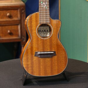 送料無料 オール単板 マホガニー オハナウクレレ コンサート Ohana Ukuleles CK-35CG CL シンシア・リン シリーズ ハードケース付き