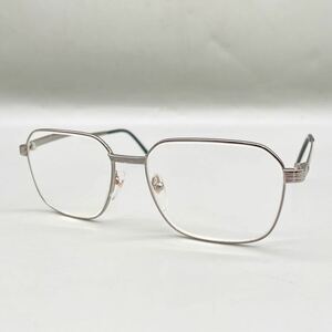 リーディングレンズ 老眼鏡 +3.00 メガネ サングラス シルバー ブラック メタル 金属フレーム 眼鏡 リムレス 拡大鏡 アイウェア 55□17-148