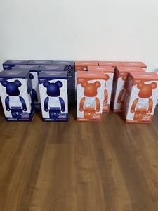 未開封 14体セット 1/6計画 MY FIRST BE@RBRICK Pearl Navy Pearl orange 400% セット売り ベアブリック・千秋