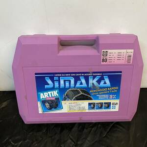 未使用品 長期保管品 SIMAKA タイヤチェーン ARTIK80 シマカ