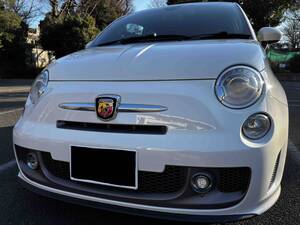 美車!! / アバルト 595 / ツーリズモ / 26y ABARTH 595 / ビアンコガーラ / 赤革Sシート / 検8年6月まで / 純17AW/ 69900km 絶好調!!