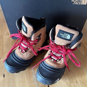 THE NORTH FACE ザノースフェイス K Chilkat V Lace WP キッズ チルカット V レース ウォータープルーフ NFJ02370 19cm