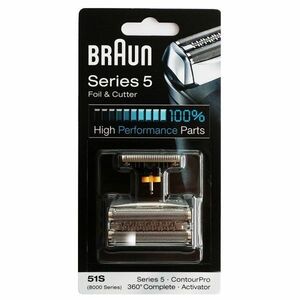 送料198円！ BRAUN F/C51S シリーズ5 ブラウン 替刃 51S コンビパック