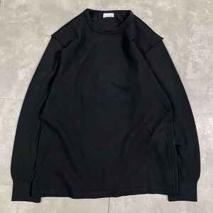 超希少　COMME des GARCONS HOMME コムデギャルソンオム　●AD2002 田中オム　●インサイドアウト　●ニット 長袖Tシャツ　●アーカイブ