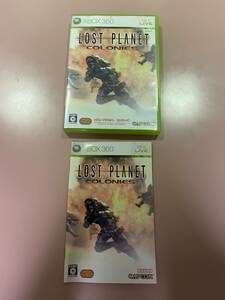 Xbox360★ロストプラネットコロニーズ★used☆Lost Planet Colonies☆import Japan