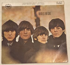 【当時物】シングル　レコード　EP Beatles For Sale ビートルズフォーセール　ビートルズ THE BEATLES