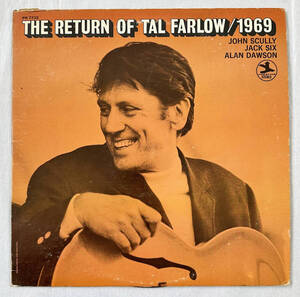 ■1972年 Reissue US盤 Tal Farlow - The Return Of Tal Farlow: 1969 12”LP PRT-7732 Prestige