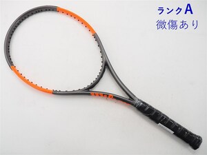 中古 テニスラケット ウィルソン バーン 100ユーエルエス 2017年モデル (G2)WILSON BURN 100ULS 2017