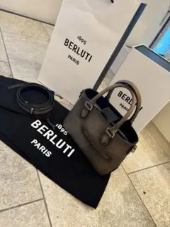 未使用に近い Berluti  ベルルッティ トゥジュールガリバー オリーブ