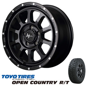 新品 TOYOオープンカントリー 14インチ 155/65R14 タイヤ ホイール 4本 4.5J+45 4/100 デイズルークス ミライース ミラジーノ フレアワゴン