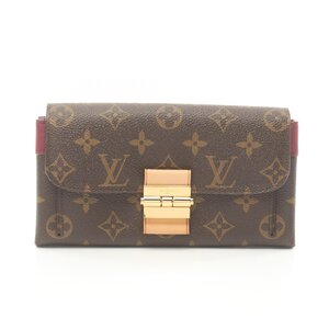 ルイ・ヴィトン ポルトフォイユ エリゼ モノグラム オロール ブランドオフ LOUIS VUITTON 二つ折り長財布 モノグラム 中古 レディース