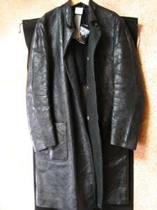 希少激レア size 4 美品 初期 CDIEM カルペディエム horse destroyed leather coat レザーコート m_moriabc LMaltieri アルティエリ