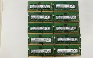 初期保障★SAMSUNG 8GB PC4-2400T SODIMM メモリ DDR4-19200 DDR4 PC4-19200 10枚組 ★送料無料