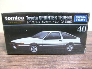 トミカ プレミアム 40 トヨタ スプリンター トレノ (AE86)