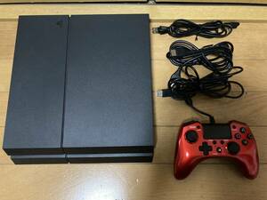 即決! PlayStation4 PS4 本体 CUH-1200A 500GB ブラック コントローラー 付き