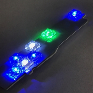 新品★送料220★POG トヨタ アルファード ヴェルファイア 20系 シフトポジション LED ブルー ATH20/ANH20/GGH20 シフトポジ SL-AC20-1-BL