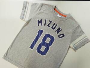 MIZUNO　ミズノ　Tシャツ　杢グレー　150