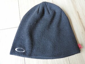 ★☆送料無料/OAKLEY　オークリー　ニット　帽子　ニットキャップ　黒　ブラック　☆★