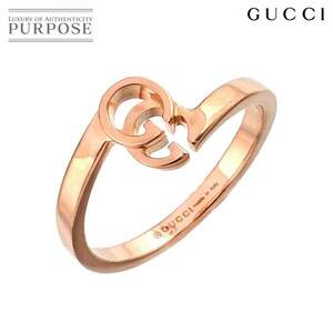 グッチ GUCCI GGランニング #7 リング K18 PG ピンクゴールド 750 指輪 Ring 90246022