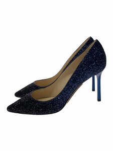 JIMMY CHOO◆パンプス/38/NVY/ROMY85//