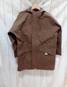 ATON エイトン CM.AG.KM.0101 6772593 NATURAL DYE NYLON MENS FISHING JK サイズ04(M) ブラウン ナイロン コート メンズ ユニセックス