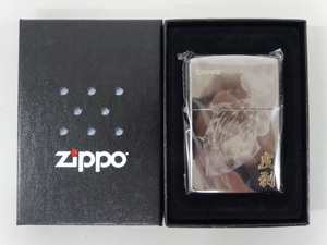 新品 未使用品 2007年製 ZIPPO ジッポ DAIWA ダイワ 皮剥 カワハギ 黒 ブラック レーザー彫刻 オイル ライター USA