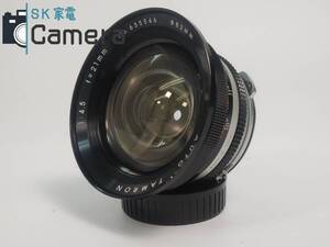 【中古】 TAMRON AUTO TAMRON 21ｍｍ F4.5 ミノルタSRマウントアダプター付 タムロン