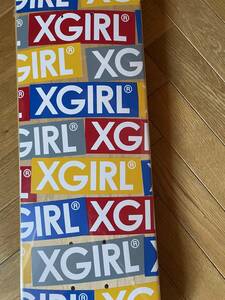 X-girl stagesロゴ スケートボード デッキ　キッズ用　スケート