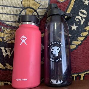 ☆海兵隊人気☆ 米軍放出品 CAMELBAK キャメルバック チュート マグ HydroFlask ハイドロフラスク 保冷 保温 最強 ２個セット (管理番号U2)