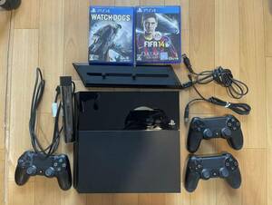 PS4 CUHJ-10001, Camera, コントローラーSONY ゲームコントローラー 、ソフトセットPlayStation ゲーム FIFA14 Watchdogs