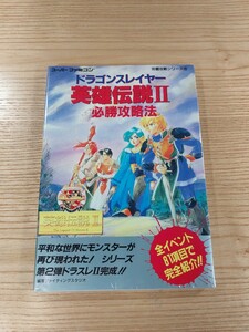 【D3276】送料無料 書籍 ドラゴンスレイヤー英雄伝説II 必勝攻略法 ( SFC 攻略本 2 B6 空と鈴 )