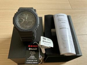 1円スタート　中古美品　正規品　G-SHOCK 2100 Series GA-B2100-1A1JF（ブラック）