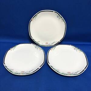 【ロイヤルドルトン JUNO プレート 中皿 3点セット ジュノ Royal Doulton FINE CHINA】