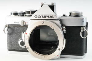 Olympus オリンパス OM-2 OM2 35mm SLR Silver Film Camera Body J601B