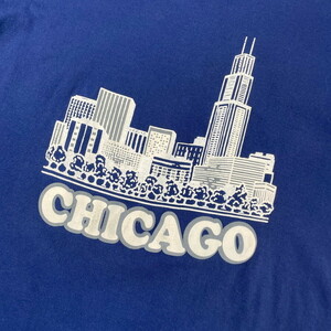 90年代 USA製 CHICAGO シカゴ スーベニア プリントTシャツ メンズXL