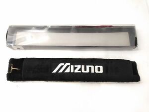 ◆ 送料無料 MIZUNO ミズノ ゴルフバッグベルト ショルダーベルトカバー ブラック フェイクファー 0912-309A @100 ◆