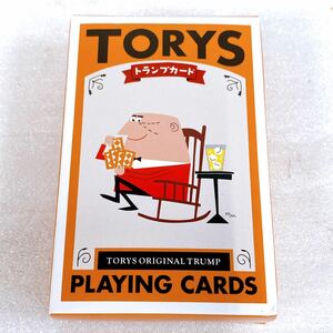 ★おそらく未使用★ サントリー TORYS オリジナルトランプ トリスおじさん